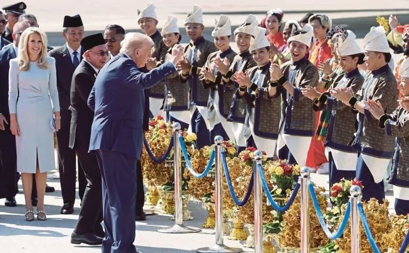 konvoi presiden AS tular Malaysia