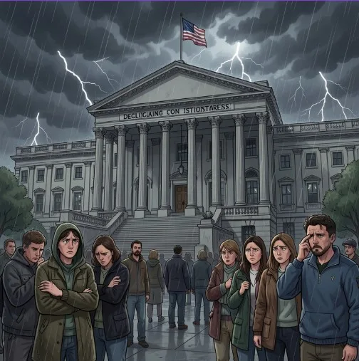 krisis kepercayaan institusi demokrasi