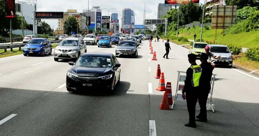 lori positif dadah kemalangan