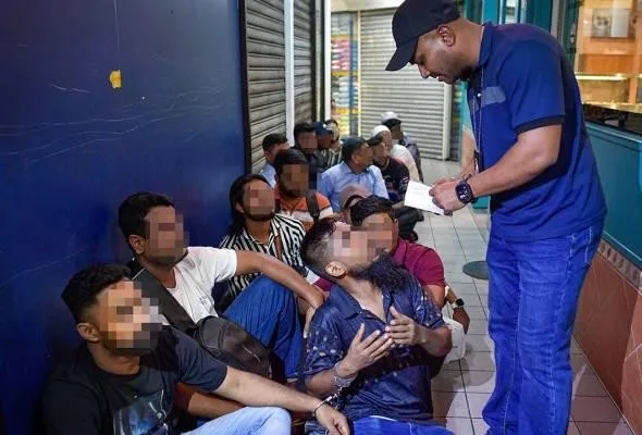 operasi warga asing Malaysia