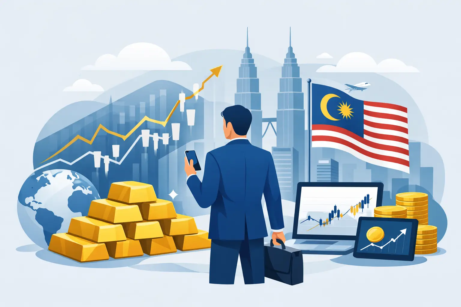 Gold Trading untuk Trader Malaysia yang Sibuk